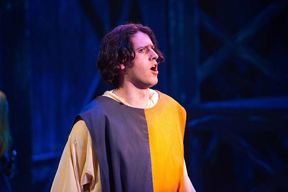 Theatre production performs Hunchback of Notre Dame in the Black Box theater.