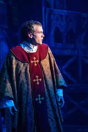 Theatre production performs Hunchback of Notre Dame in the Black Box theater.