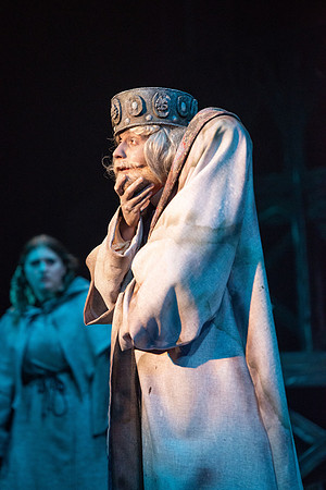 Theatre production performs Hunchback of Notre Dame in the Black Box theater.