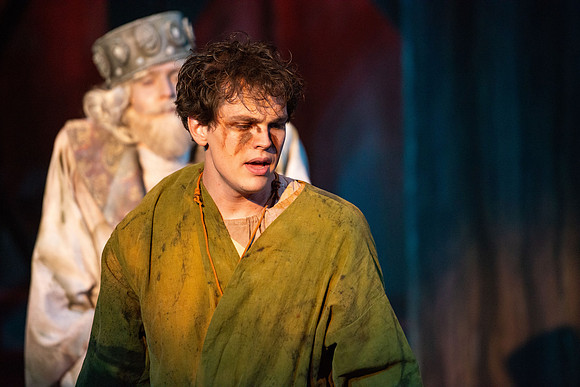Theatre production performs Hunchback of Notre Dame in the Black Box theater.