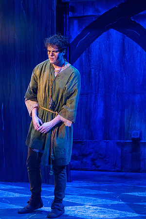 Theatre production performs Hunchback of Notre Dame in the Black Box theater.