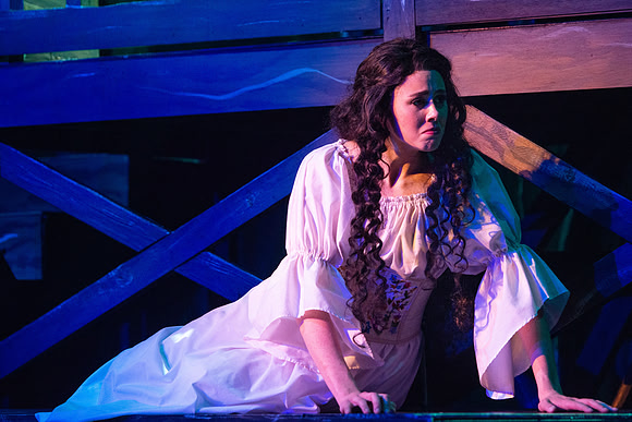 Theatre production performs Hunchback of Notre Dame in the Black Box theater.