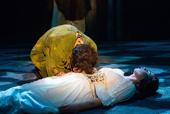Theatre production performs Hunchback of Notre Dame in the Black Box theater.