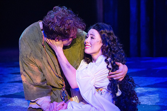 Theatre production performs Hunchback of Notre Dame in the Black Box theater.