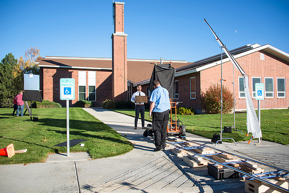 Stills and behind the scenes from the Wagon Box video production.