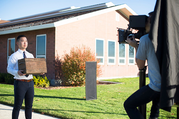 Stills and behind the scenes from the Wagon Box video production.