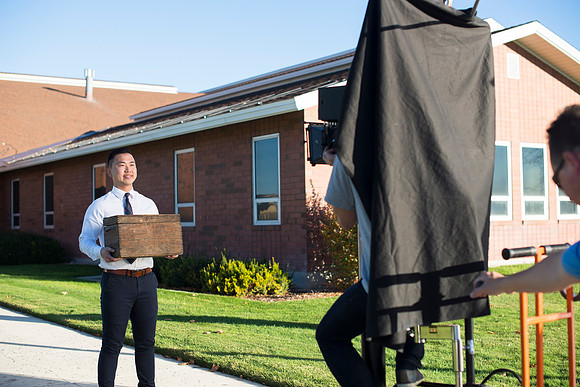 Stills and behind the scenes from the Wagon Box video production.