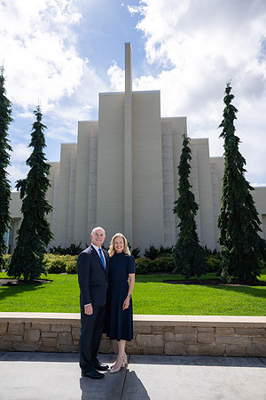 President and Sister Meredith Candid Portraits - Aug 2026