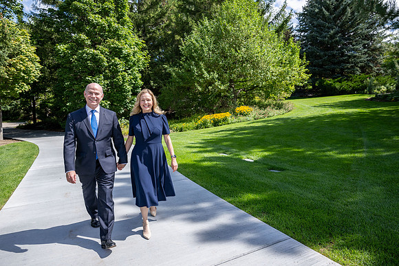 President and Sister Meredith Candid Portraits - Aug 2026