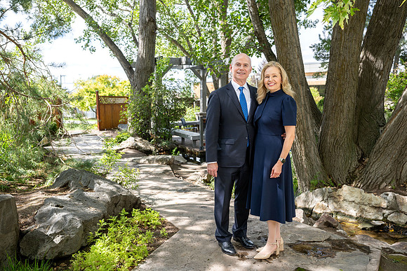 President and Sister Meredith Candid Portraits - Aug 2026