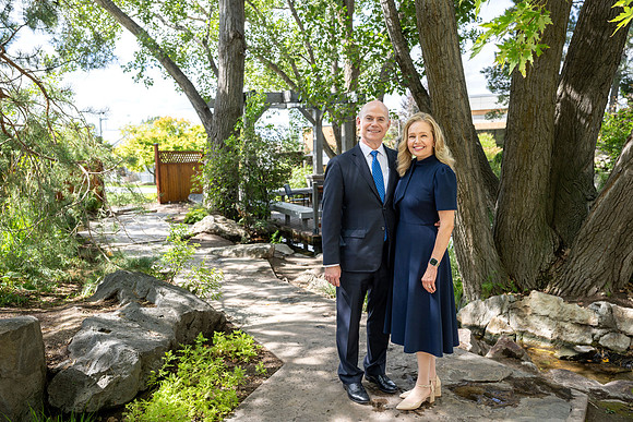 President and Sister Meredith Candid Portraits - Aug 2026