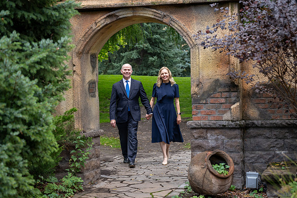 President and Sister Meredith Candid Portraits - Aug 2026