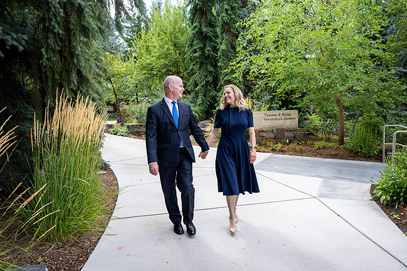 President and Sister Meredith Candid Portraits - Aug 2026