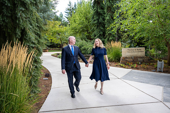 President and Sister Meredith Candid Portraits - Aug 2026