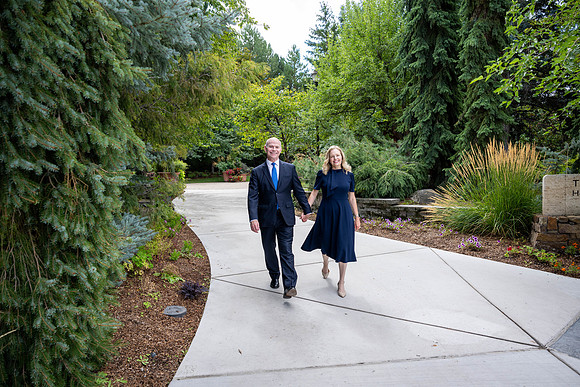 President and Sister Meredith Candid Portraits - Aug 2026