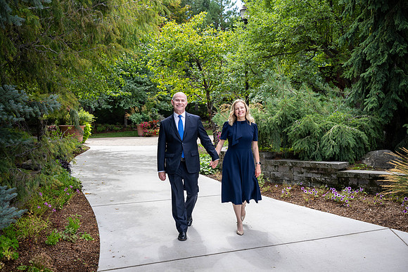 President and Sister Meredith Candid Portraits - Aug 2026