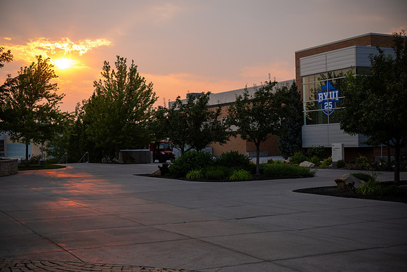 Manwaring Center Sunset - Aug. 2026