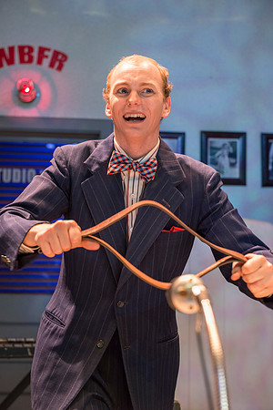 It's a Wonderful Life: A Live Radio Play, comes to life on stage at the Snow Drama Theater at BYU-Idaho.  It was written by Joe Landry and directed by Roger Merrill.