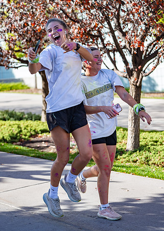 BYUI Color Run During Spirit Week