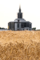 Teton Temple Construction - July 2026