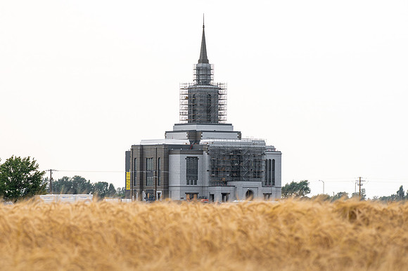 Teton Temple Construction - July 2026