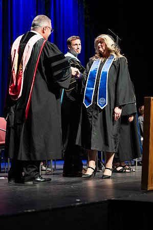 Graduates during convocation for the College of Academic Success & Interdisciplinary Studies. Speakers: Kevin Brower, Jenna Kate Wilson, Tyler Christensen