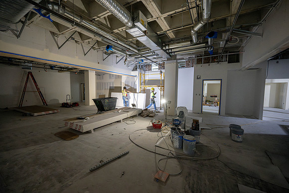 McKay Library Construction Update - Apr 2025