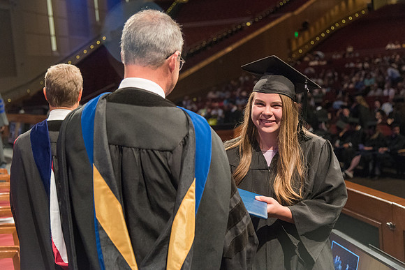 BYU-Idaho graduation, Spring Semester, 2019.