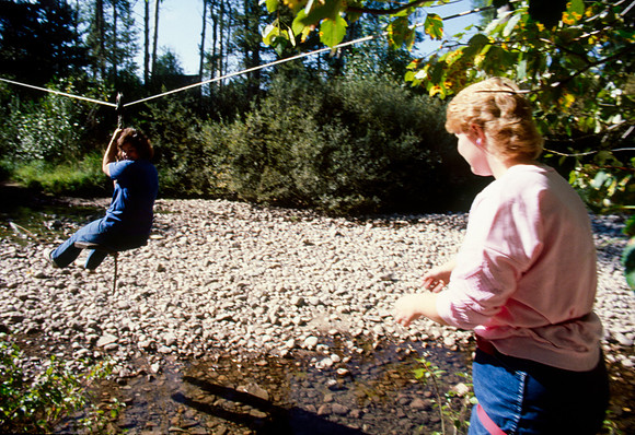 Outdoor Facilities, Badger Creek, August, 1987