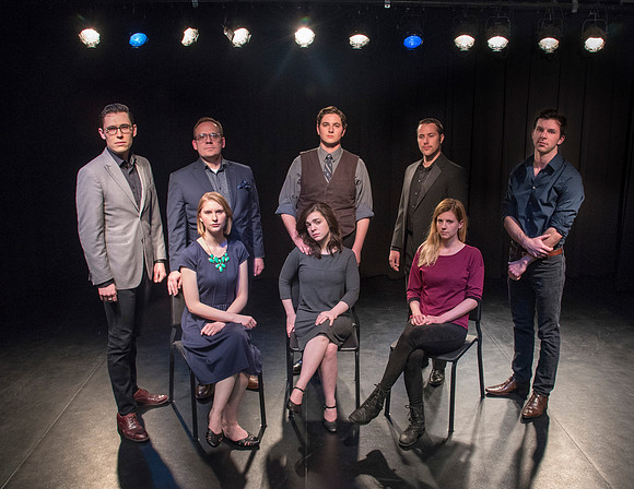 The theater department performs readings as part of the Ibsen Series.