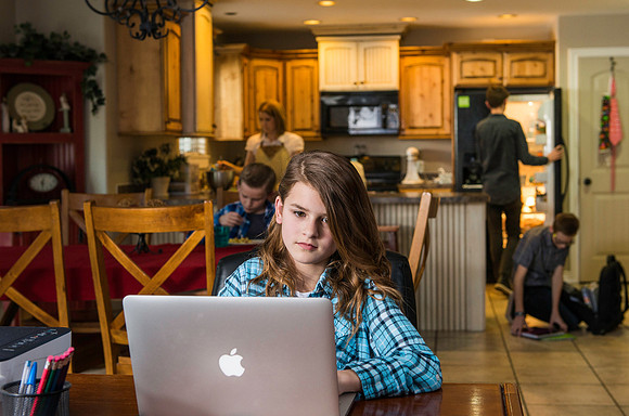 The Nathan and JanaLee Meeker family video production to promote BYU-Idaho online instuctors.