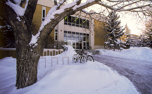 Ricks College Campus. January 2002.