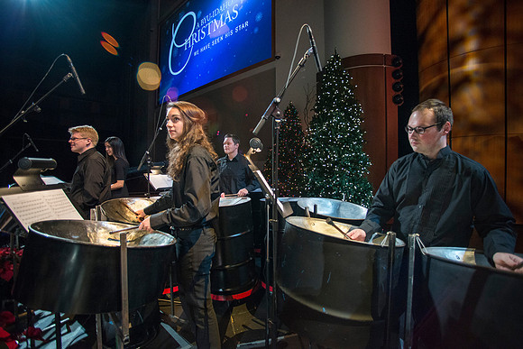 Music, Theater and Dance Departments combine with special guests, Time for Three to perform in the BYU-Idaho Center.
