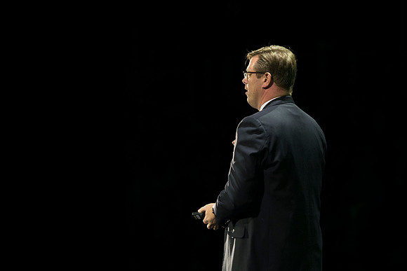 Dr. Clark G. Gilbert, President of BYU-Idaho, speaks at Power to Become.