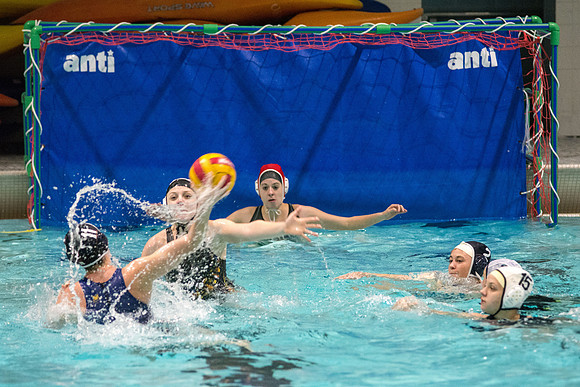 Images of the Mens and Womens competitive Water Polo Championship.