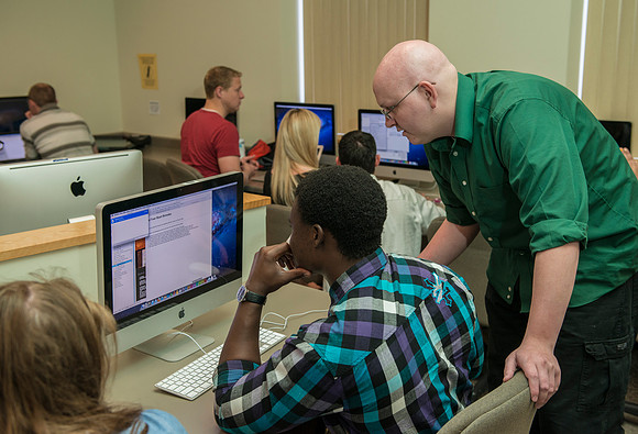 Communications Visual Media class taught by Spencer Haacke