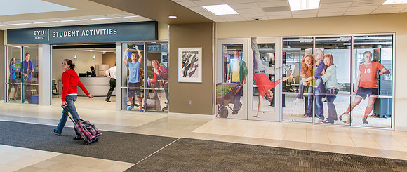 Student Activities Office is found in the Hyrum Manwaring Center.