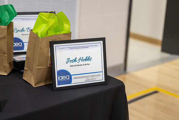 Josh Hobbs Idaho Art Educator of the Year Award - Oct 2026