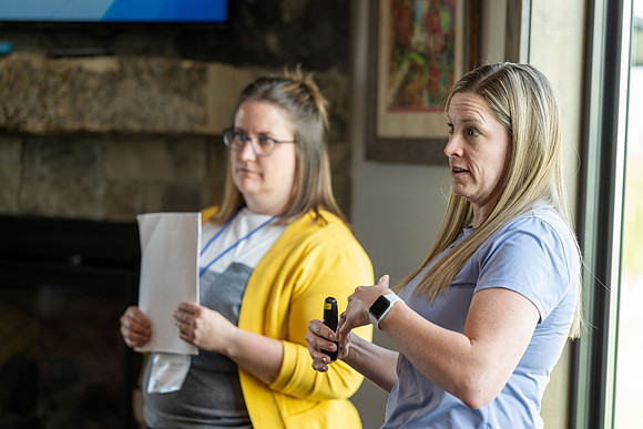 BYU-Idaho faculty get a chance to learn better teaching practices from each other in a more relaxed environment.