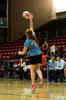 Women's competitive VolleyBall Championship game.