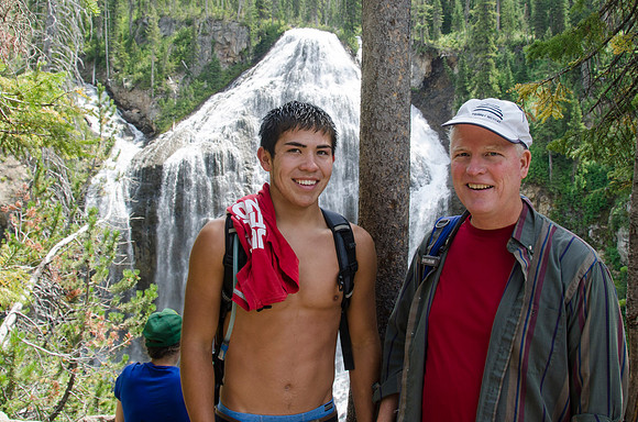 Union Falls Hike: A 17 mile hike round trip and you cross the river 4 times each way.  A very rewarding hike with a beautiful view of Union Falls. Then the real joy is to jump into Ouzel Pool which is