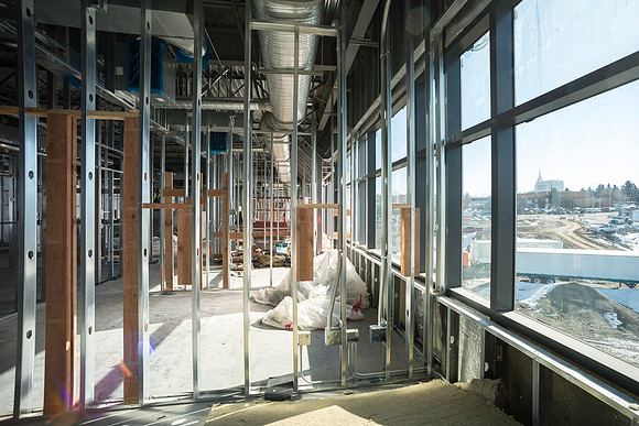 Construction moves forward on the newest building on BYU-Idaho campus.