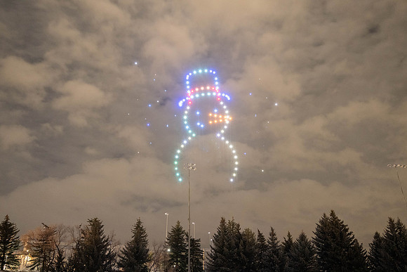 Winter Fest Drone Show - Feb 2025
