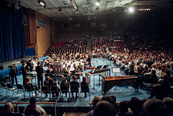 Members of the Orchestra performing at the Inauguration