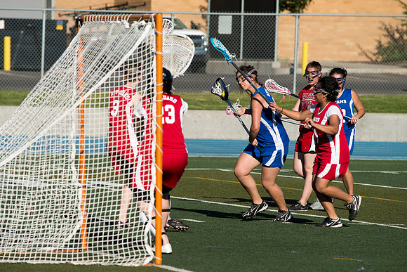 BYU-Idaho competitive sports, Women's Lacrosse Championship at the stadium.  BYU-Idaho photo by Michael Lewis