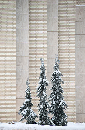 John Taylor Building on a cold wintery day.