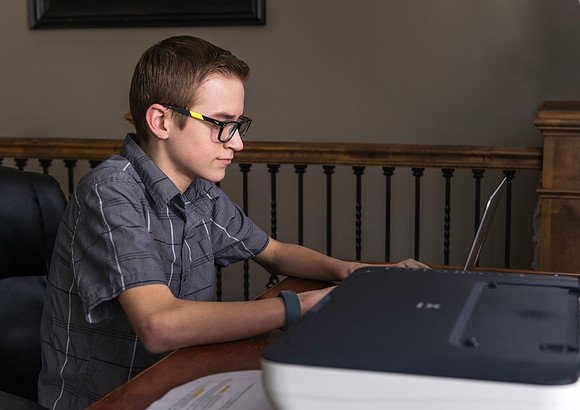 The Nathan and JanaLee Meeker family video production to promote BYU-Idaho online instuctors.