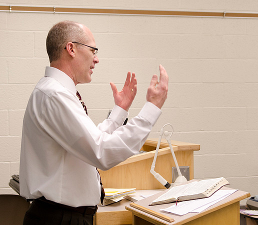 Book of Mormon religion class taught by Todd Hammond