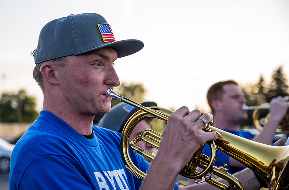 Marching Band Practice - July 2025