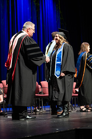 Graduates during convocation for the College of Academic Success & Interdisciplinary Studies. Speakers: Kevin Brower, Jenna Kate Wilson, Tyler Christensen